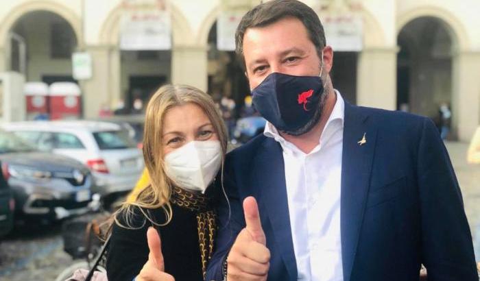 0005BE9A-paola-garlaschelli-con-salvini Paola Garlaschelli con Salvini
