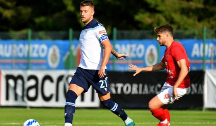 Il centrocampista della Lazio Milinkovic