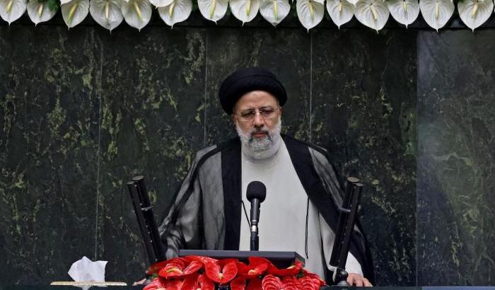 Il presidente iraniano Raisi