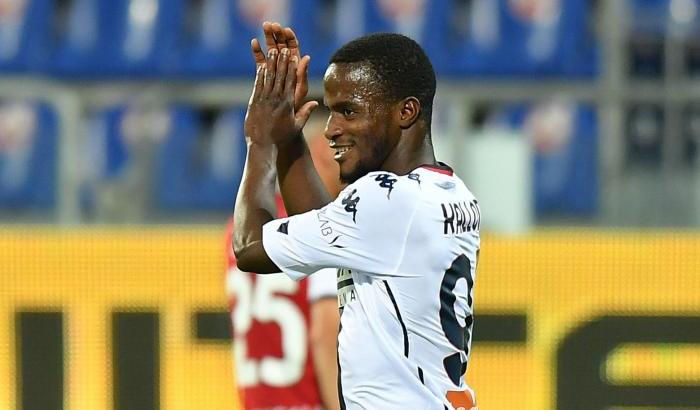 Il calciatore del Genoa Kallon