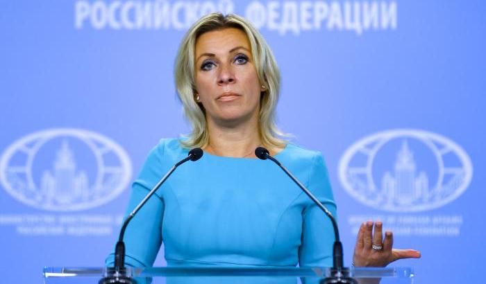0005C6E7-la-portavoce-del-ministero-degli-esteri-russo-maria-zakharova La portavoce del ministero degli Esteri russo Maria Zakharova
