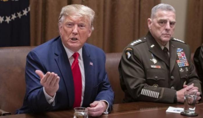 0005C7B2-donald-trump-e-mark-milley Donald Trump e Mark Milley