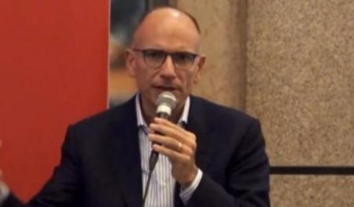 Letta: "Sul Quirinale Berlusconi ha scelto di farsi prendere in giro da Salvini e Meloni"