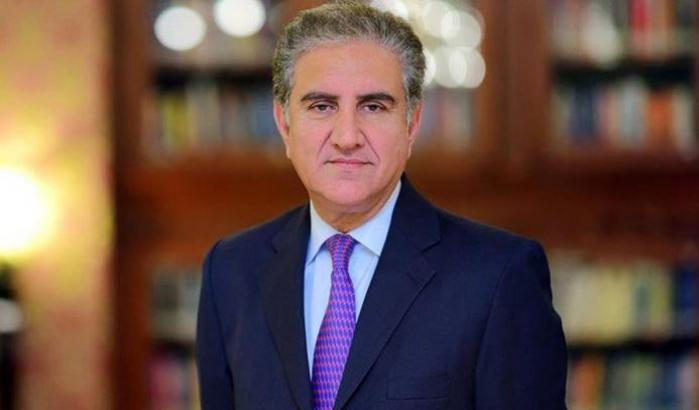 Makhdoom Shah Mehmood Qureshi, ministro degli Esteri pachistano