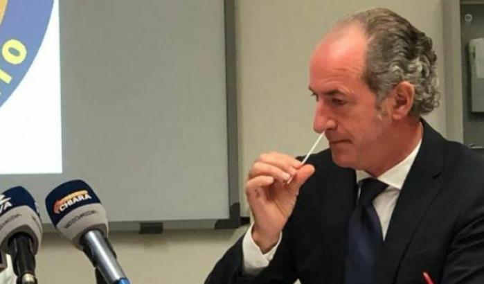 Il presidente del Veneto Luca Zaia