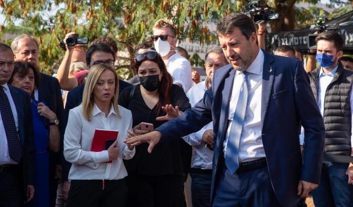 0005CD8B-matteo-salvini-e-giorgia-meloni Matteo Salvini e Giorgia Meloni