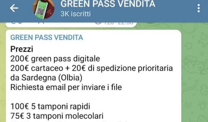 Uno dei canali Telegram