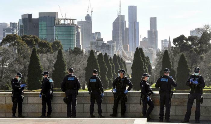 Melbourne, lockdown