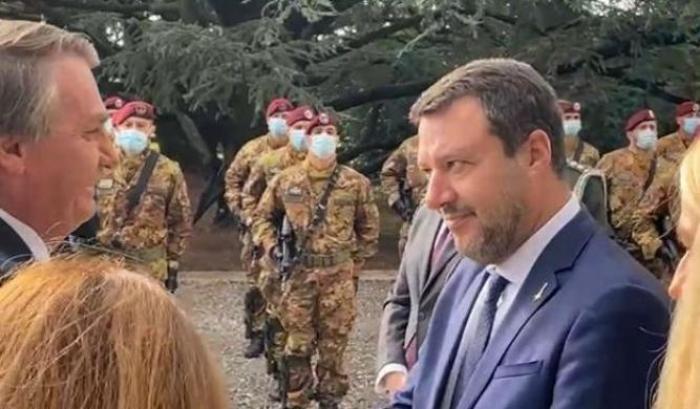 Bolsonaro e Salvini