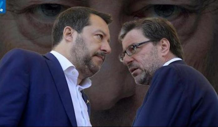 Giorgetti e Salvini
