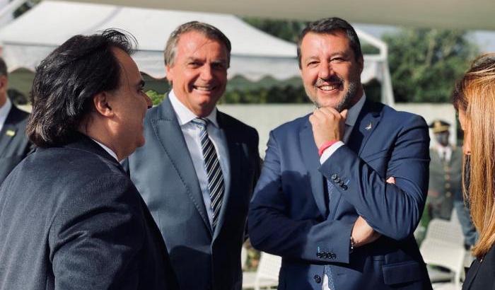 Bolsonaro ignora chi sia Salvini: "Ho incontrato Salvati, mi pare sia stato primo ministro..."