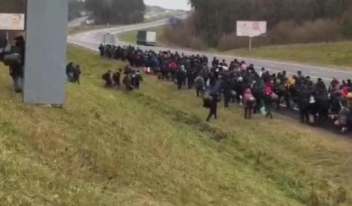 Esodo di migranti tra Bielorussia e Polonia