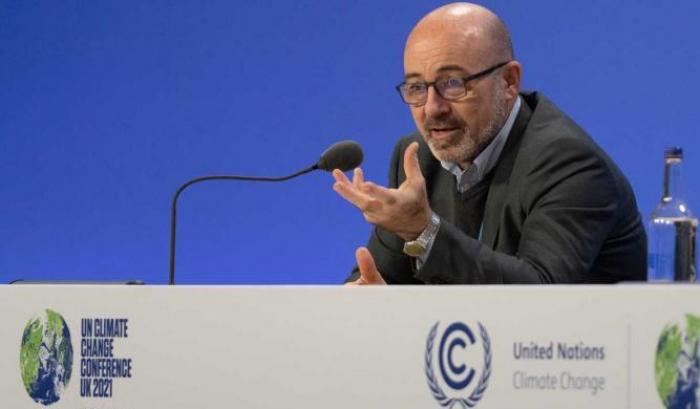 Roberto Cingolani, ministro per la Transizione ecologica al Cop-26