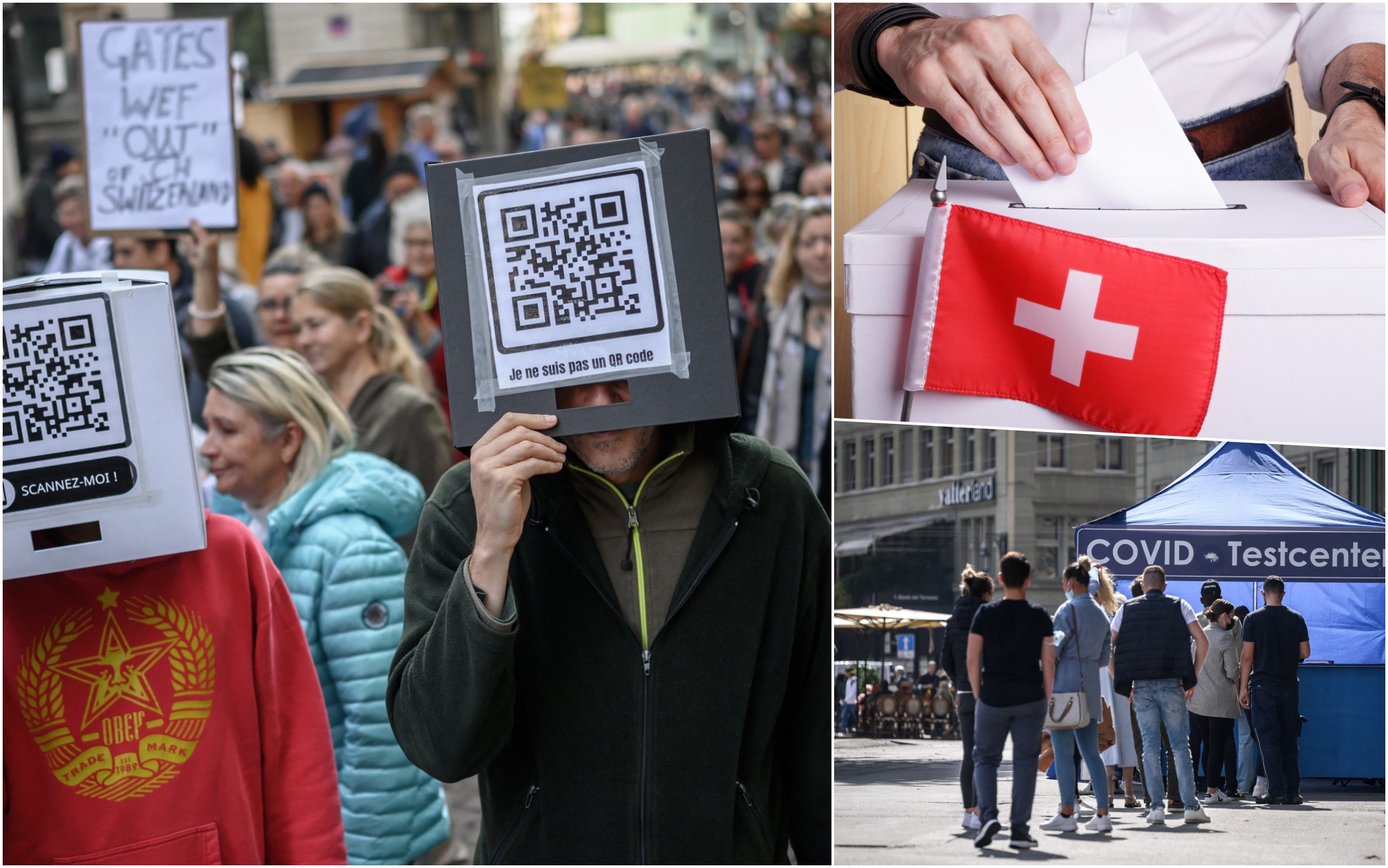 La Svizzera al referendum sul Covid: si vota per confermare o abolire il Green pass La Svizzera al referendum sul Covid: si vota per confermare o abolire il Green pass
