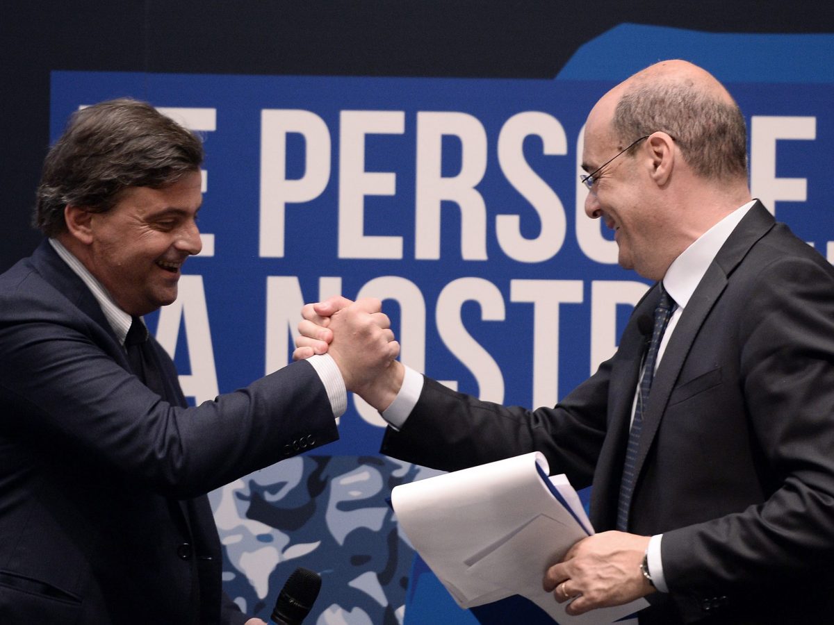 Zingaretti: "Sì al campo largo ma Calenda ha una foga distruttiva, deve posare il piccone"