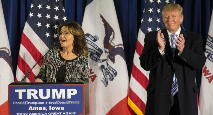 La repubblicana Sarah Palin positiva al Covid: "Naturalmente non è vaccinata"