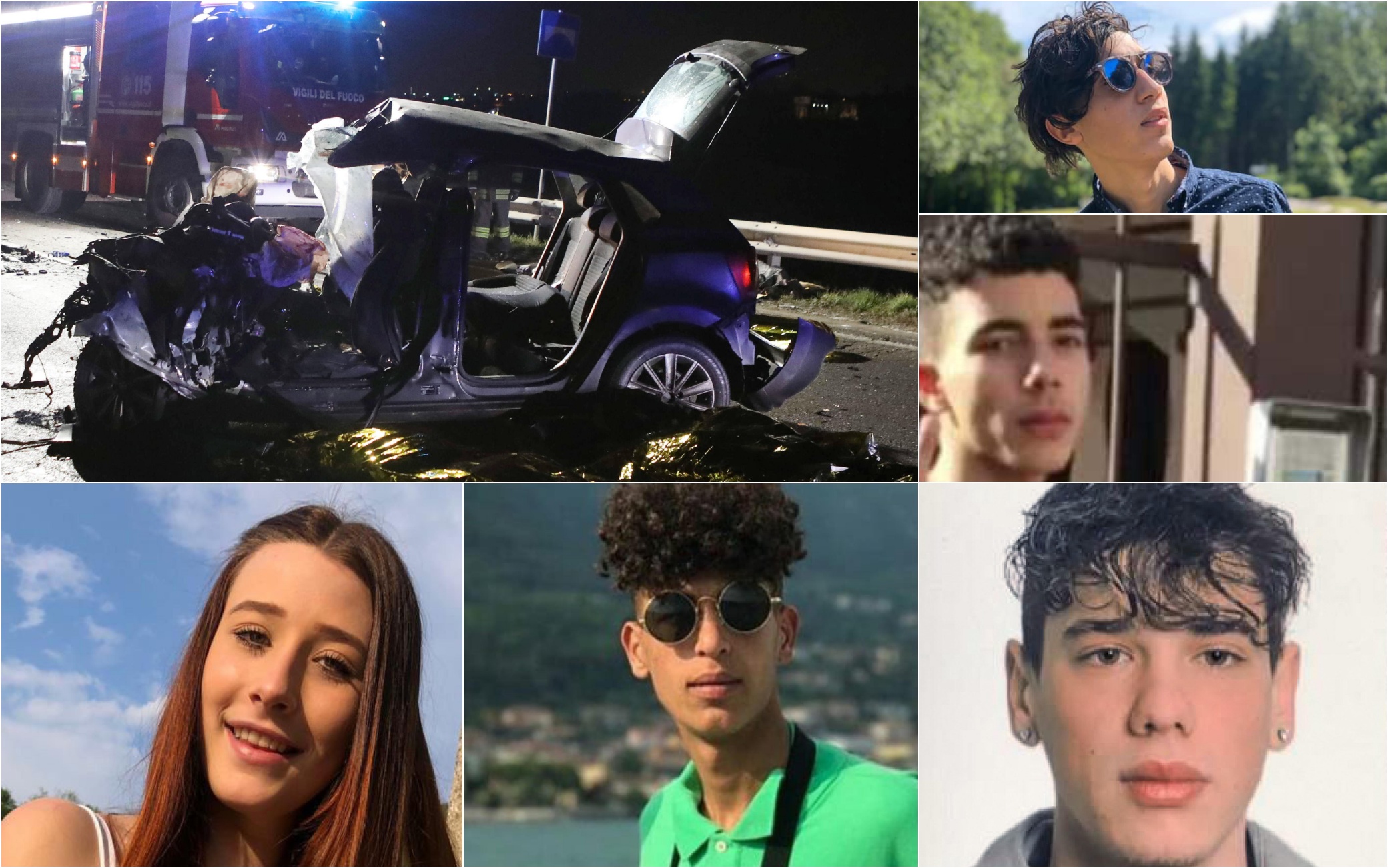 Incidente stradale nel Bresciano: perdono la vita cinque ragazzi ma nessuno aveva la patente Incidente stradale nel Bresciano: perdono la vita cinque ragazzi ma nessuno aveva la patente