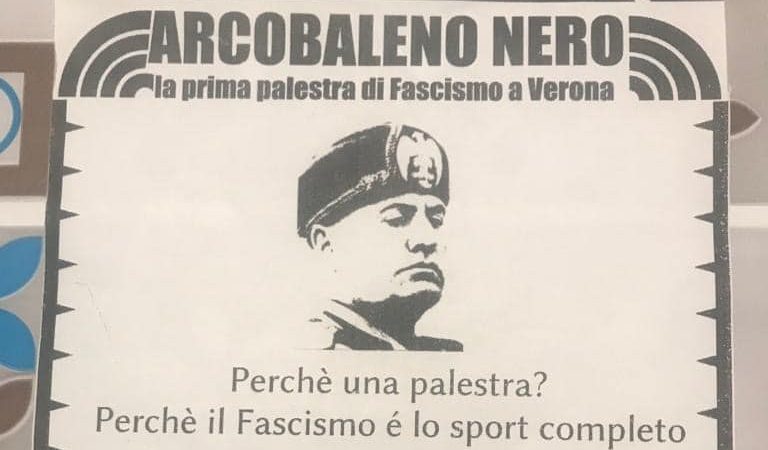 Vergogna a Verona: alla vigilia del giorno della memoria, manifesti con Mussolini per la 'palestra fascista'