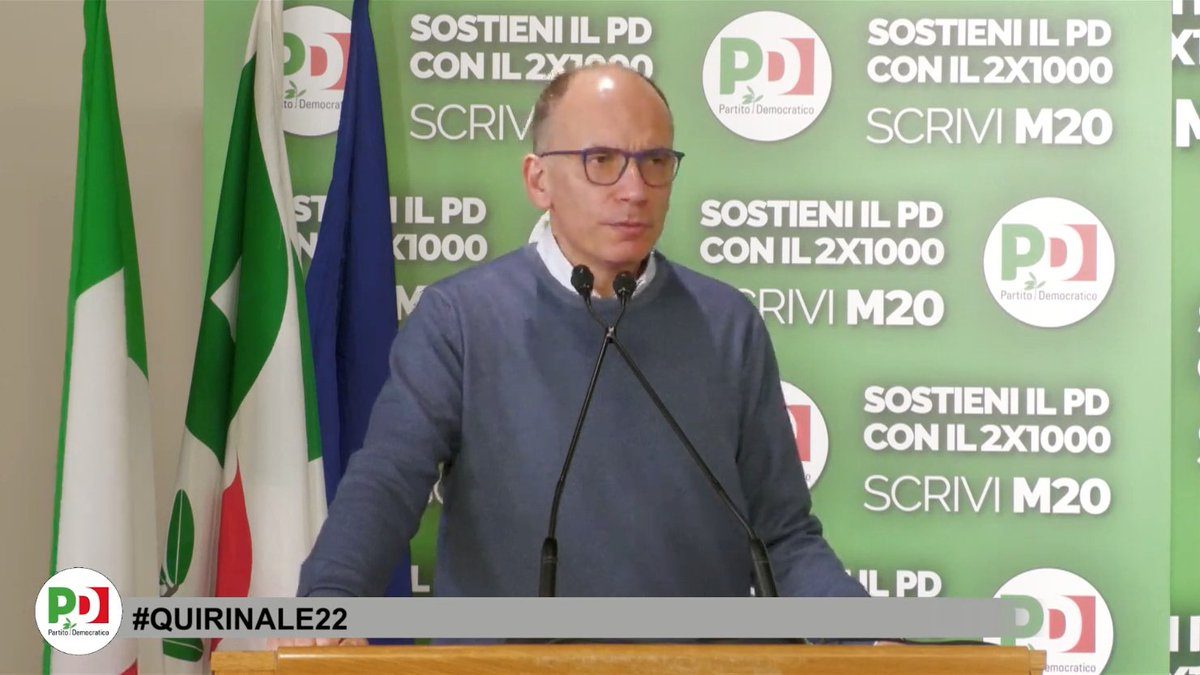 Letta duro con la destra: "Non hanno alcun diritto di precedenza per indicare un nome per il Quirinale" Letta duro con la destra: "Non hanno alcun diritto di precedenza per indicare un nome per il Quirinale"