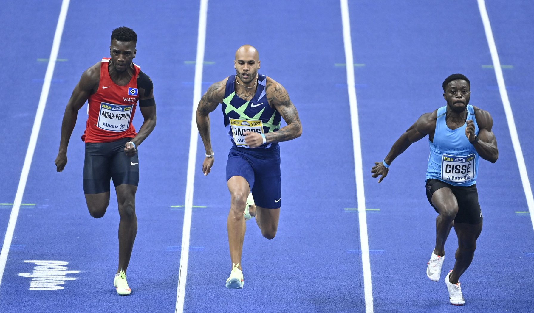 Marcel Jacobs torna a Berlino e vince con uno splendido 6,51 nei 60 metri