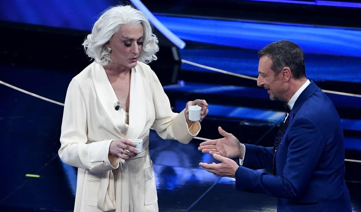 Sanremo, Drusilla Foer sbanca la rete e batte tutti con il record di citazioni
