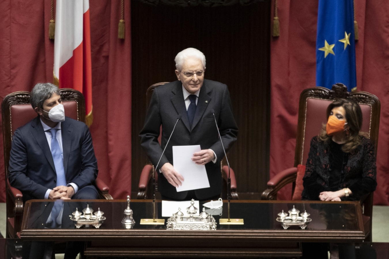 Mattarella Dignità, diritti, donne: Mattarella succede a se stesso nel segno della speranza