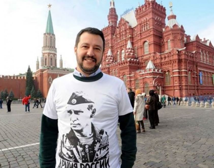 Salvini-putin-ucraina Ucraina, Salvini non condanna Putin: "Sono contro ogni violazione di confini, anche italiani"