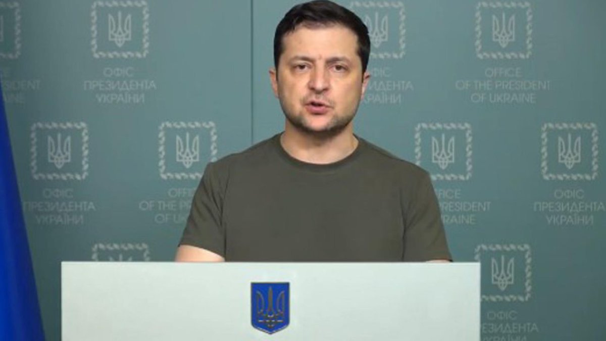 Zelensky: "La Russia vuole cancellare l'Ucraina e la sua storia" Zelensky: "La Russia vuole cancellare l'Ucraina e la sua storia"