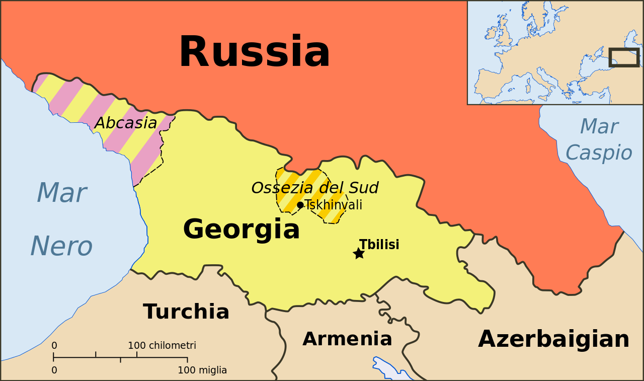 Georgia Dopo l'Ucraina anche la Georgia chiede l'ingresso nella Ue: timore di un'invasione russa