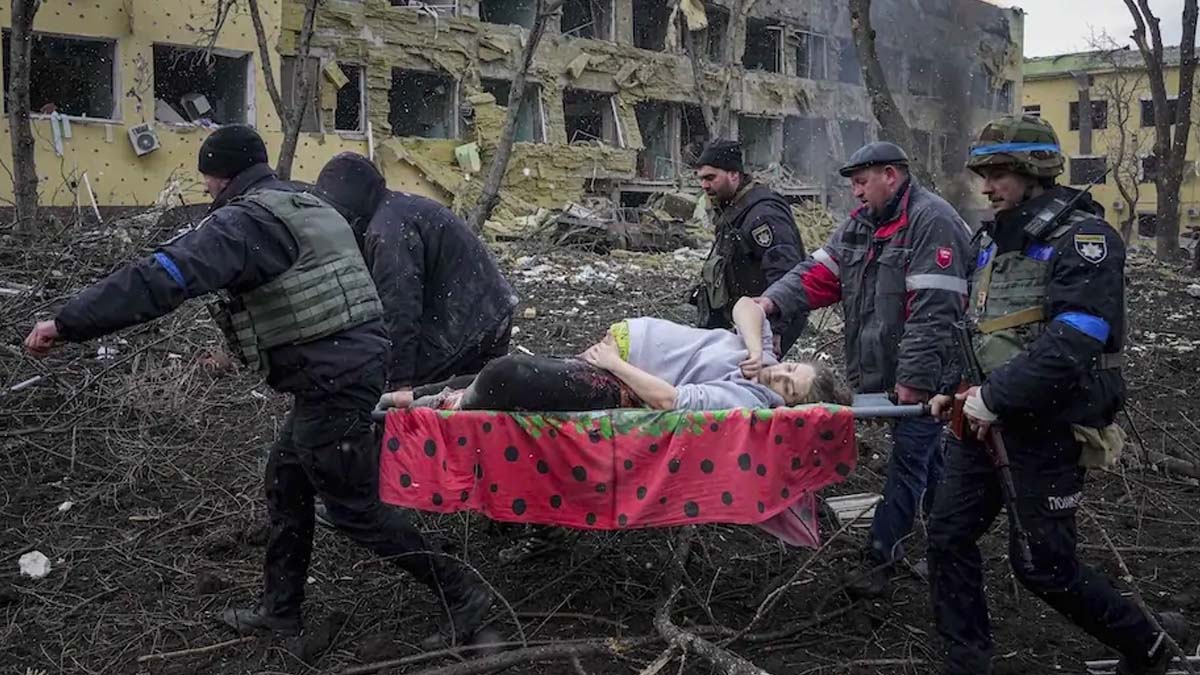 mariupol-ospedale Russia, il Cremlino indaga sul bombardamento all'ospedale di Mariupol