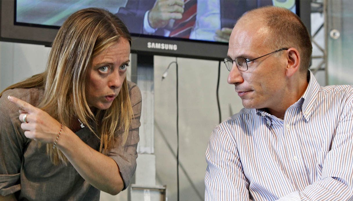 Letta contro Giorgia Meloni: "In Spagna comizi con frasi inaccettabili e inascoltabili" Letta contro Giorgia Meloni: "In Spagna comizi con frasi inaccettabili e inascoltabili"