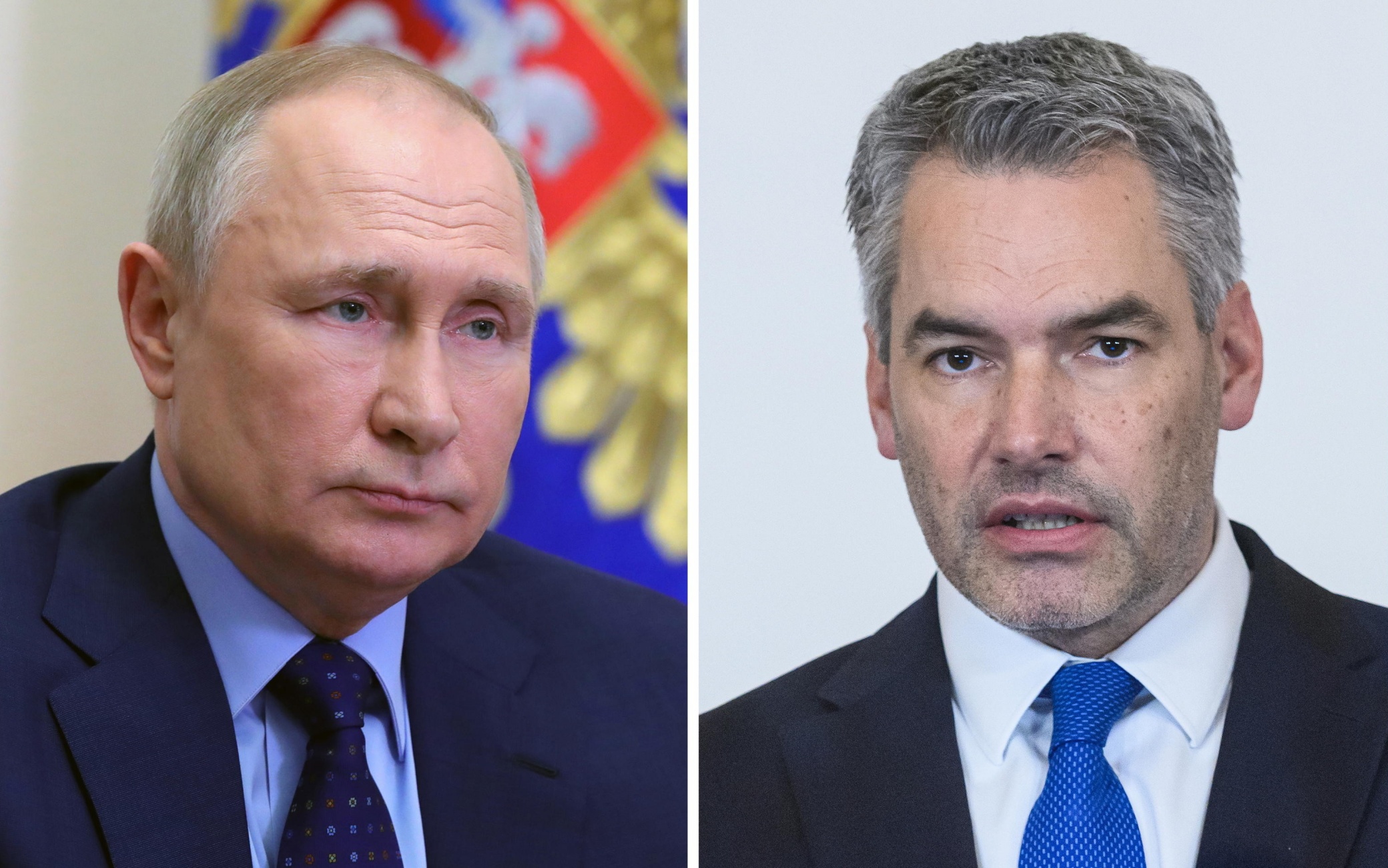Nehammer-putin Il cancelliere austriaco Nehammer: “L’incontro con Putin è stato molto duro e non amichevole”