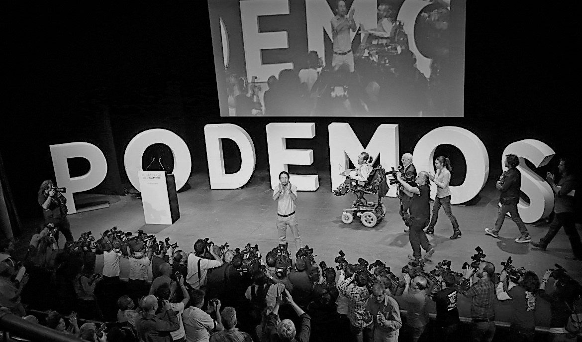 Podemos, gli eco-socialisti si mobilitano: manifesto per la pace e conferenza internazionale a Madrid