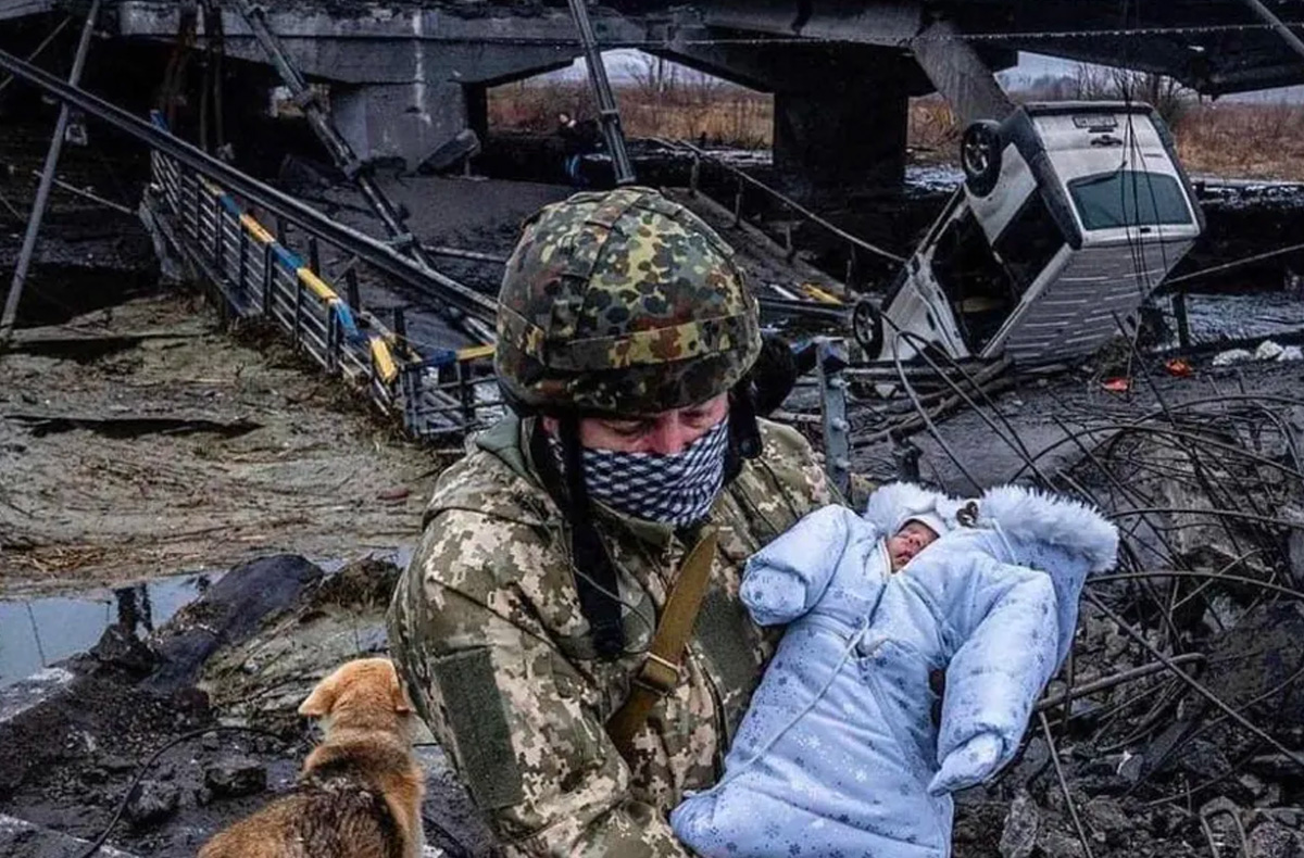 soldato-guerra-neonato Quale è la differenza tra genocidio e crimini contro l'umanità?