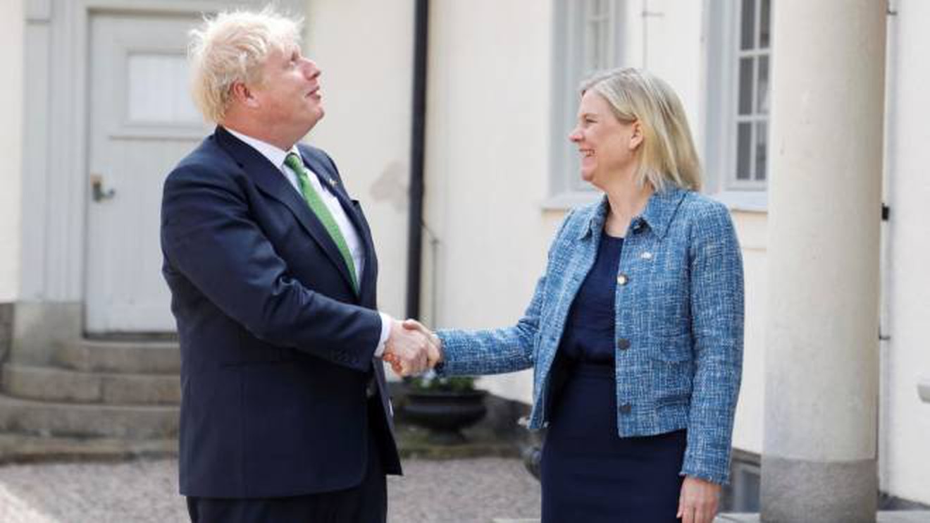 Boris Johnson: "Aiuteremo la Svezia in caso di attacco militare"