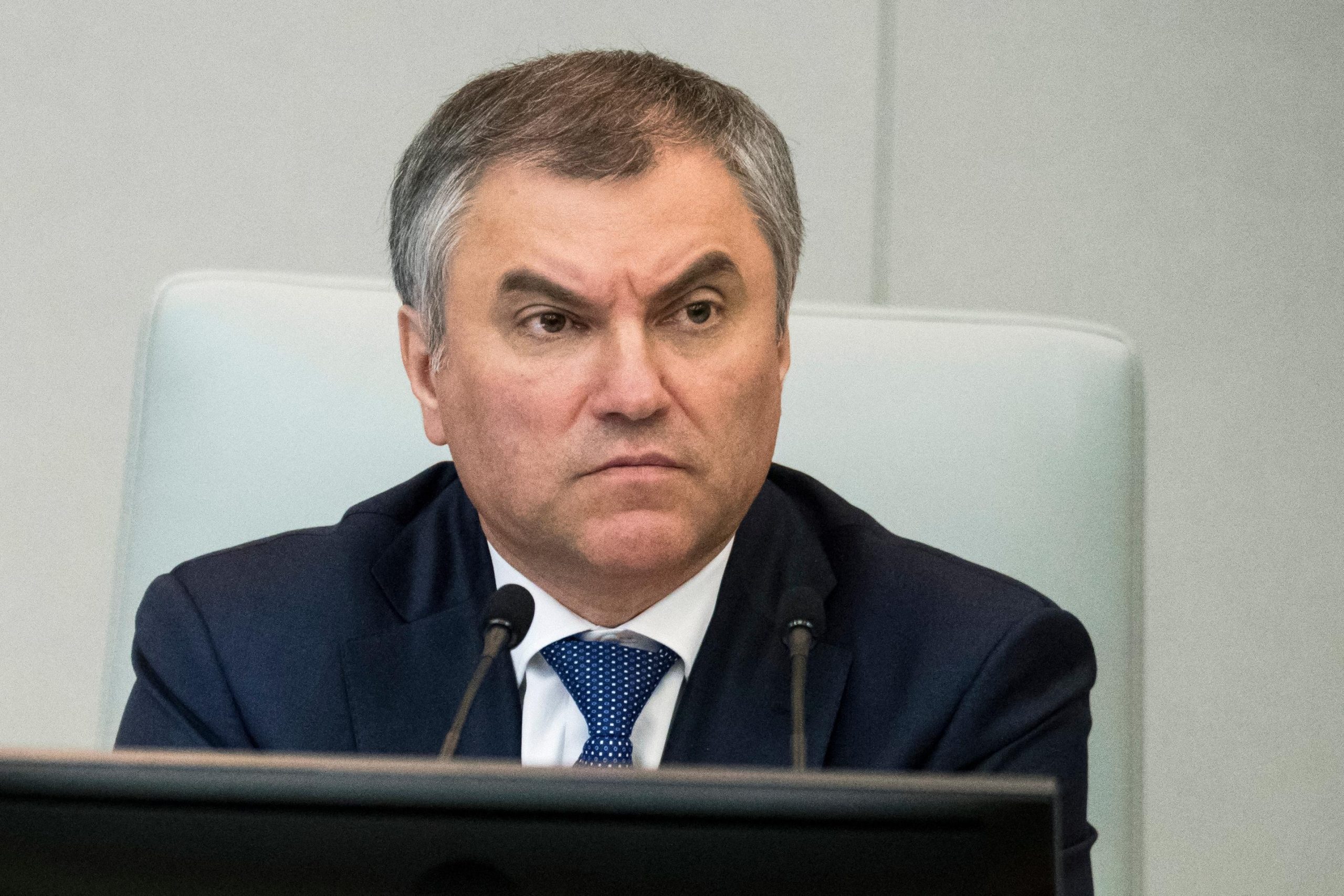 Parla il presidente della Duma: "E' giusto confiscare i beni e le imprese dei Paesi non amici della Russia"