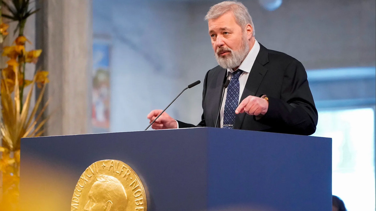 Ucraina, Novaya Gazeta mette all'asta la medaglia Nobel di Muratov: il devoluto ai bambini colpiti dalla guerra