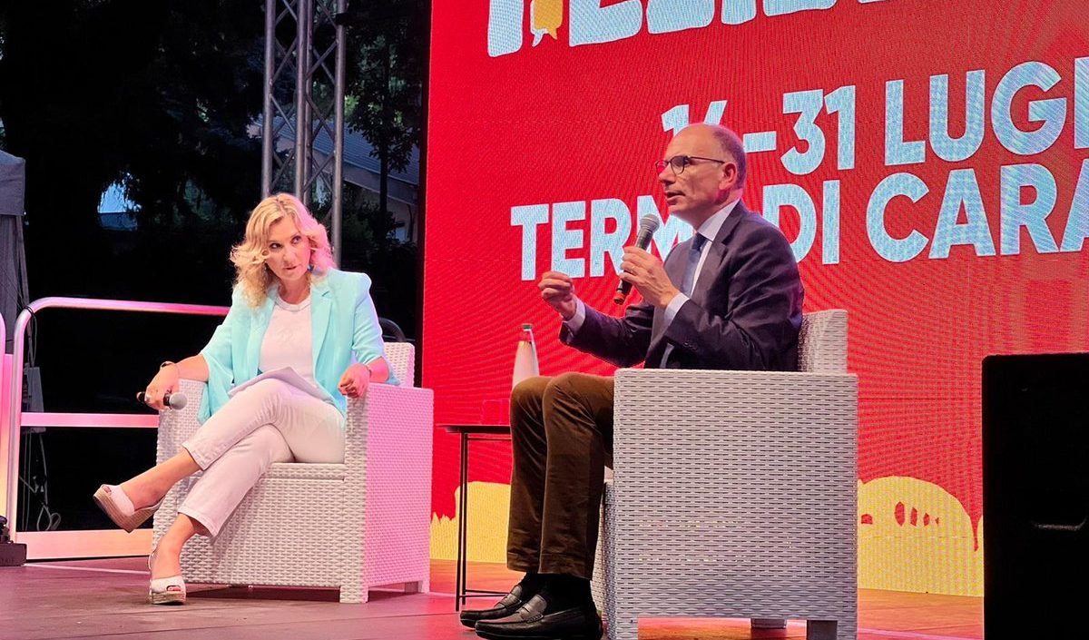 Letta: "Putin applaude se domani cade il governo" Letta: "Putin applaude se domani cade il governo"