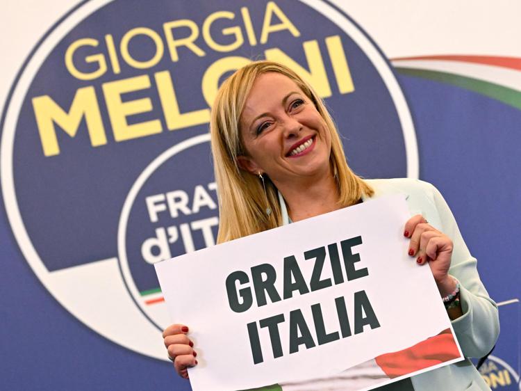 meloni91_afp La destra lavora alla squadra di governo: da Nordio a La Russa, Bongiorno e Tajani