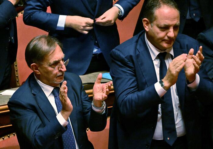 ITALY-POLITICS-PARLIAMENT La destra sceglie Ignazio La Russa: ecco il discorso finto ecumenico del nuovo Presidente