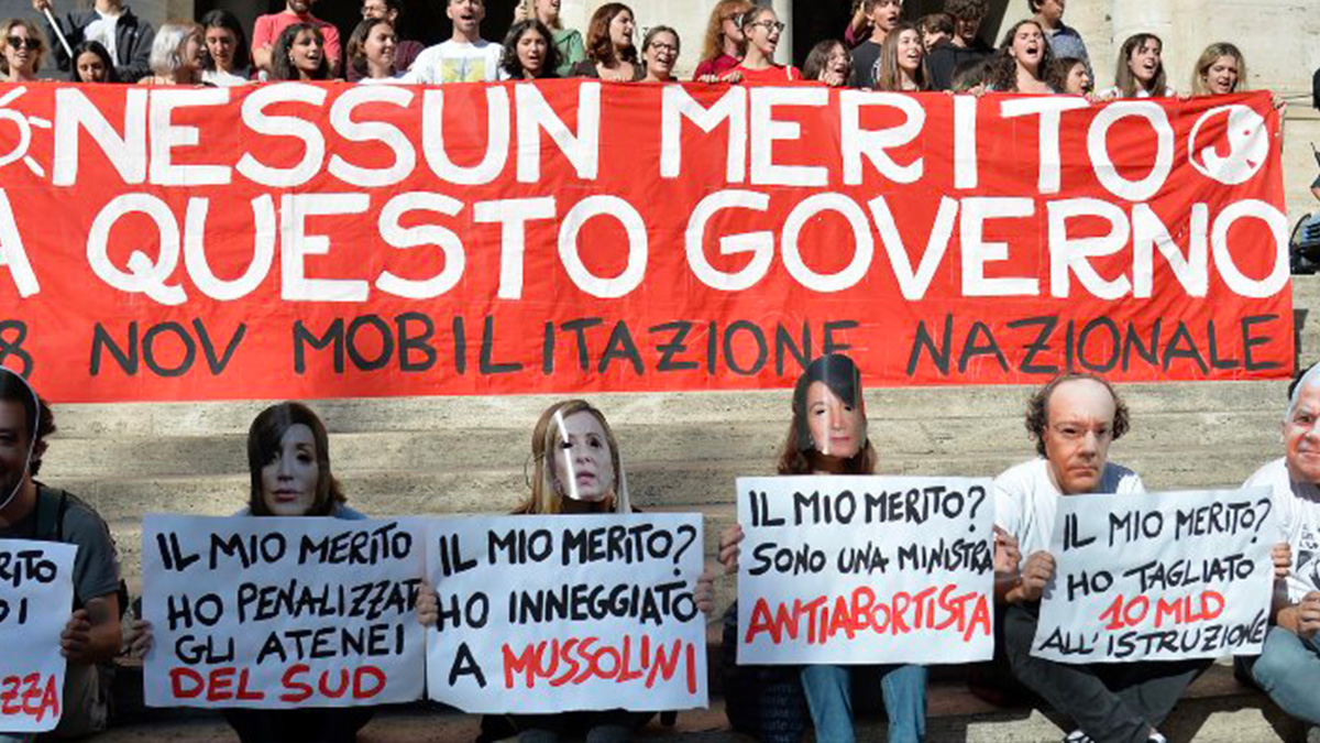 no-meloni-day "No Meloni Day", in tutta Italia la mobilitazione degli studenti contro il governo: ecco gli appuntamenti