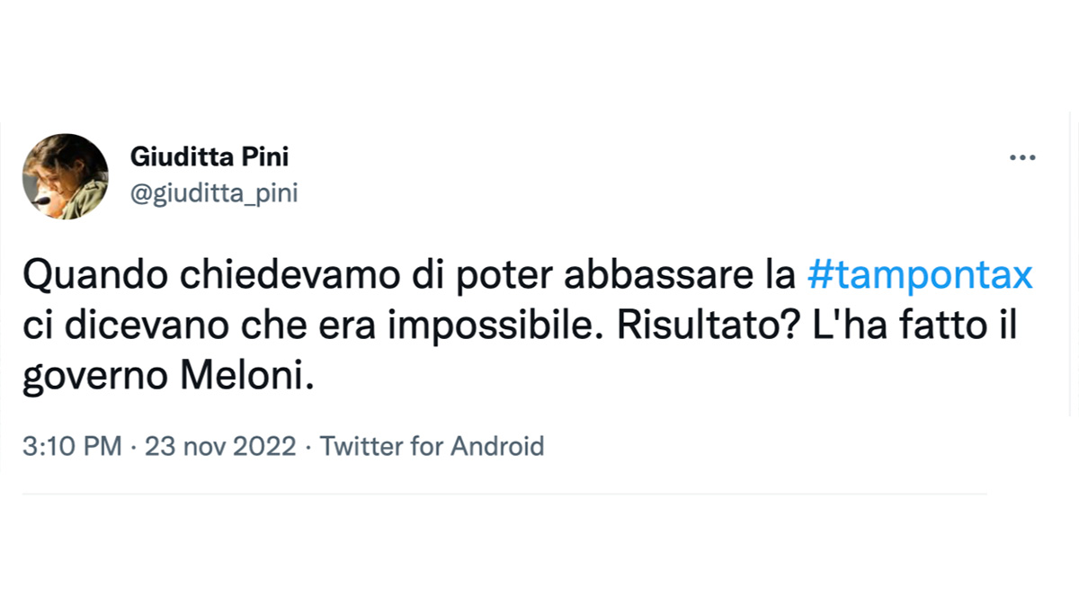 Tampon Tax, l'ira delle donne di sinistra: "Letta diceva che era impossibile tagliarla, la destra l'ha fatto"