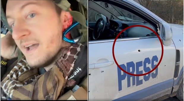 Due giornalisti italiani sono rimasti feriti a Kherson