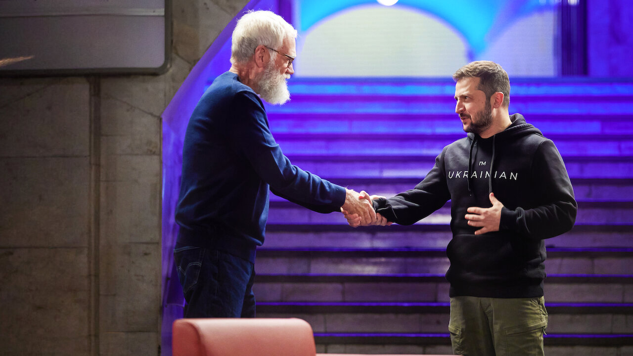 Cosa ha detto Zelensky al famoso conduttore televisivo americano David Letterman