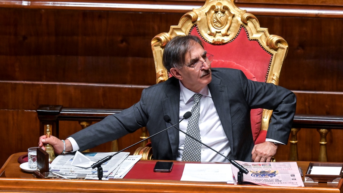 SENATO, RIFORMA DEL CSM ESAME E VOTO DEL TESTO CON LA MINISTRA MARTA CARTABIA Msi, La Russa provoca ancora: "Me ne frego della liturgia, non rinuncio al mio pensiero"