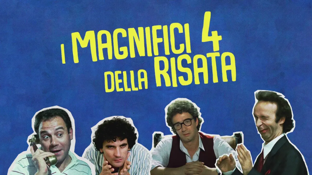 i-magnifici-4-della-risata "I Magnifici 4 della risata", alle 21.25 su Rai 3: il documentario su Benigni, Nuti, Troisi e Verdone