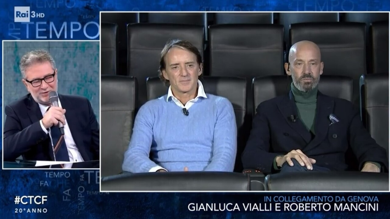 Che tempo che fa: da Fabio Fazio una puntata speciale dedicata a Gianluca Vialli