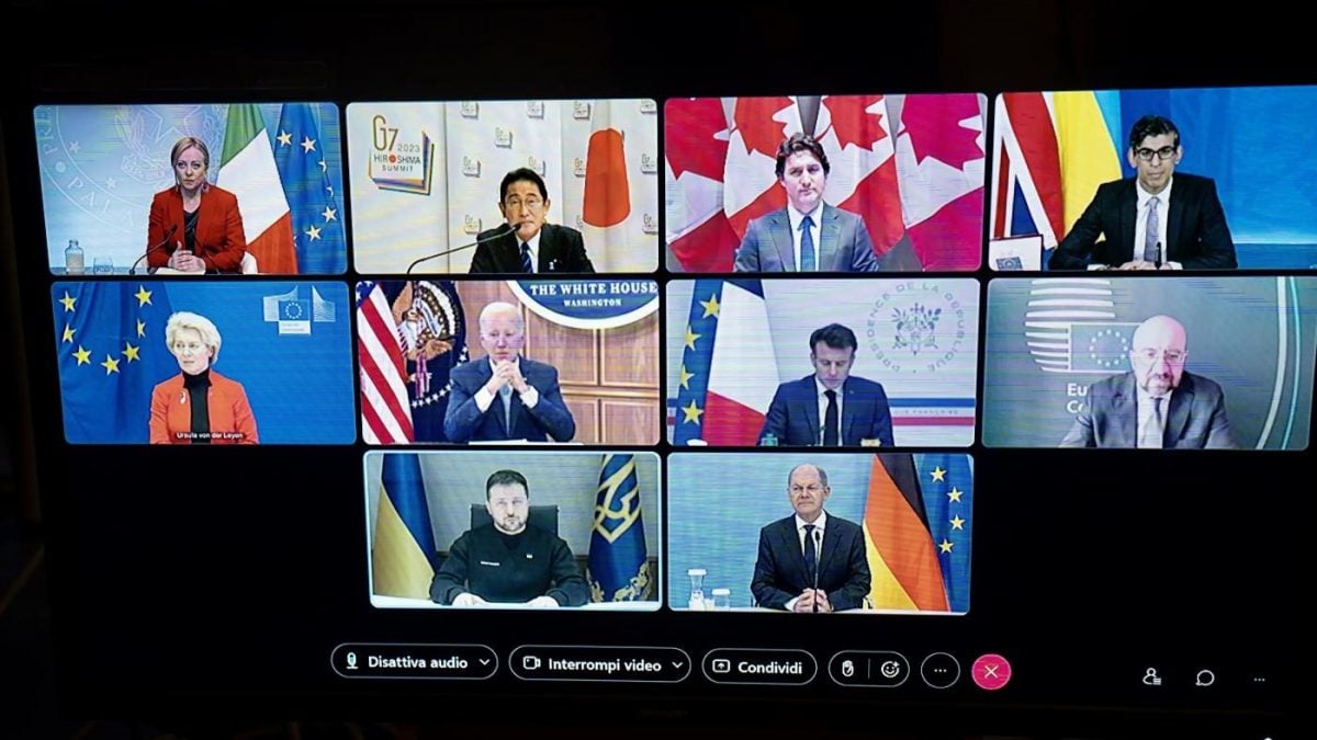 Ucraina, i leader del G7 sostengono Kiev e 'minacciano' chi aiuta Putin ad aggirare le sanzioni