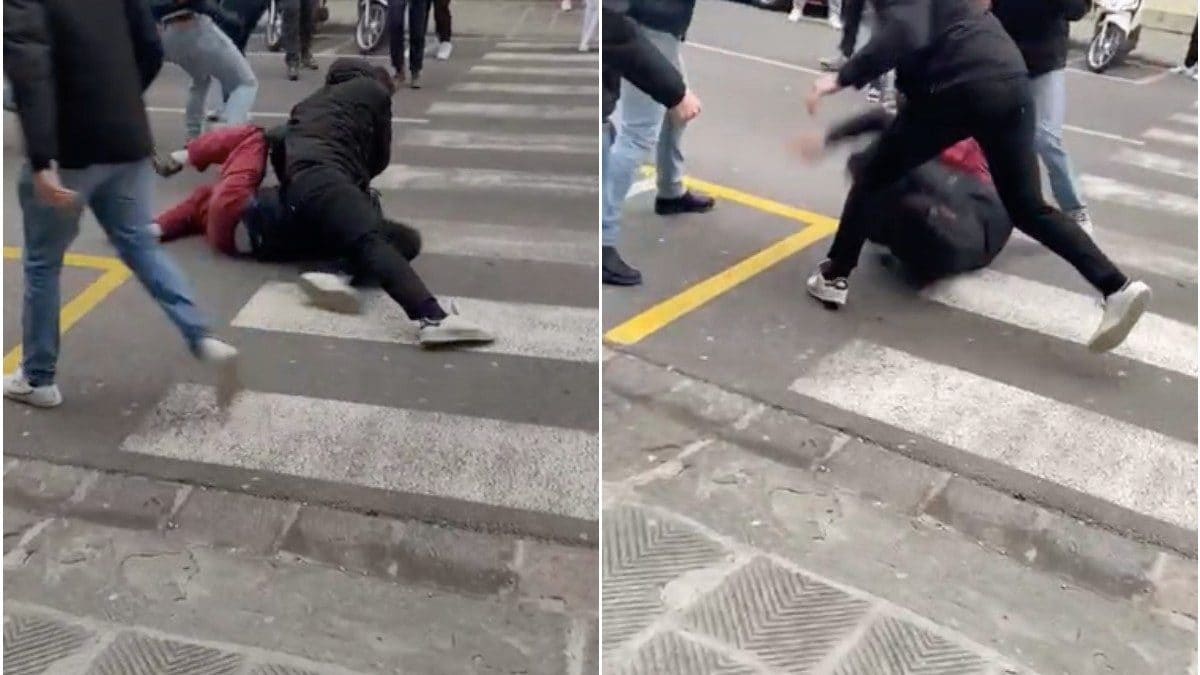 Al Tg2 il raid squadrista al liceo diventa una 'rissa' tra gruppi politici opposti Al Tg2 il raid squadrista al liceo diventa una 'rissa' tra gruppi politici opposti