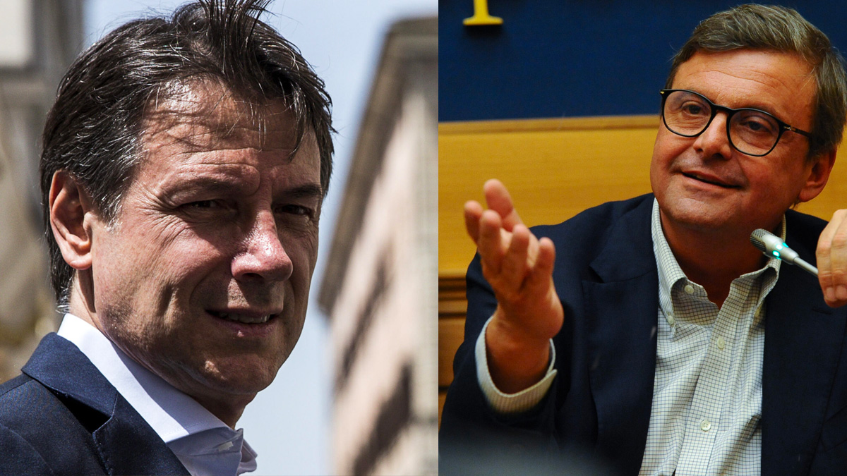 conte-calenda Calenda e Conte, battibecco infantile sui social: "Adolescente capriccioso", "Guardati allo specchio"